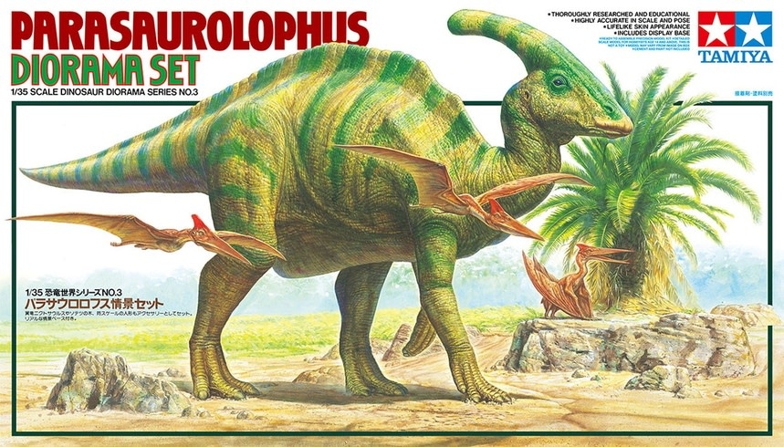 60103 Parasaurolophus Diorama Set