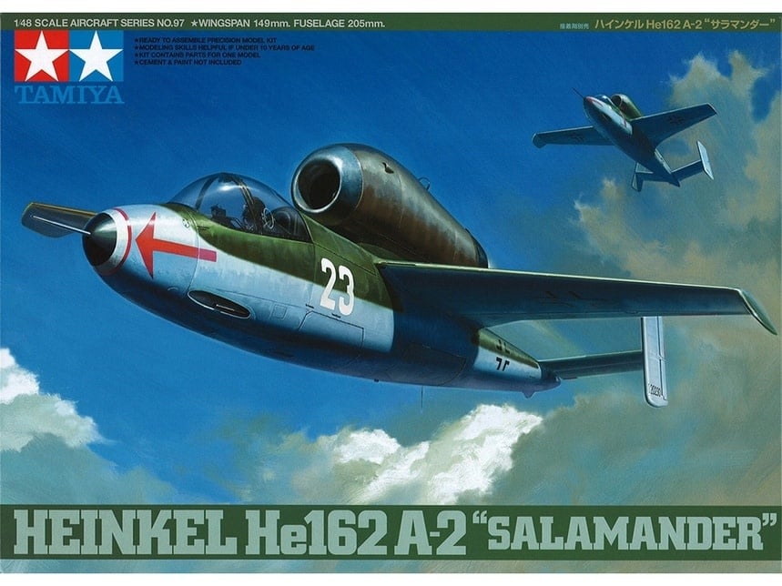 61097 Heinkel He 162 A2 Salamander