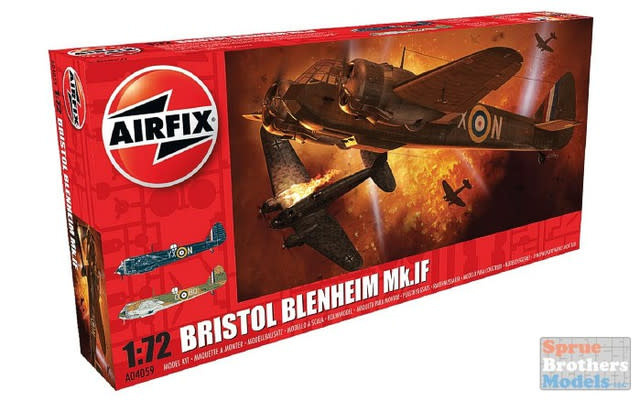 4059 1/72 Bristol Blenheim Mk IF Aircraft