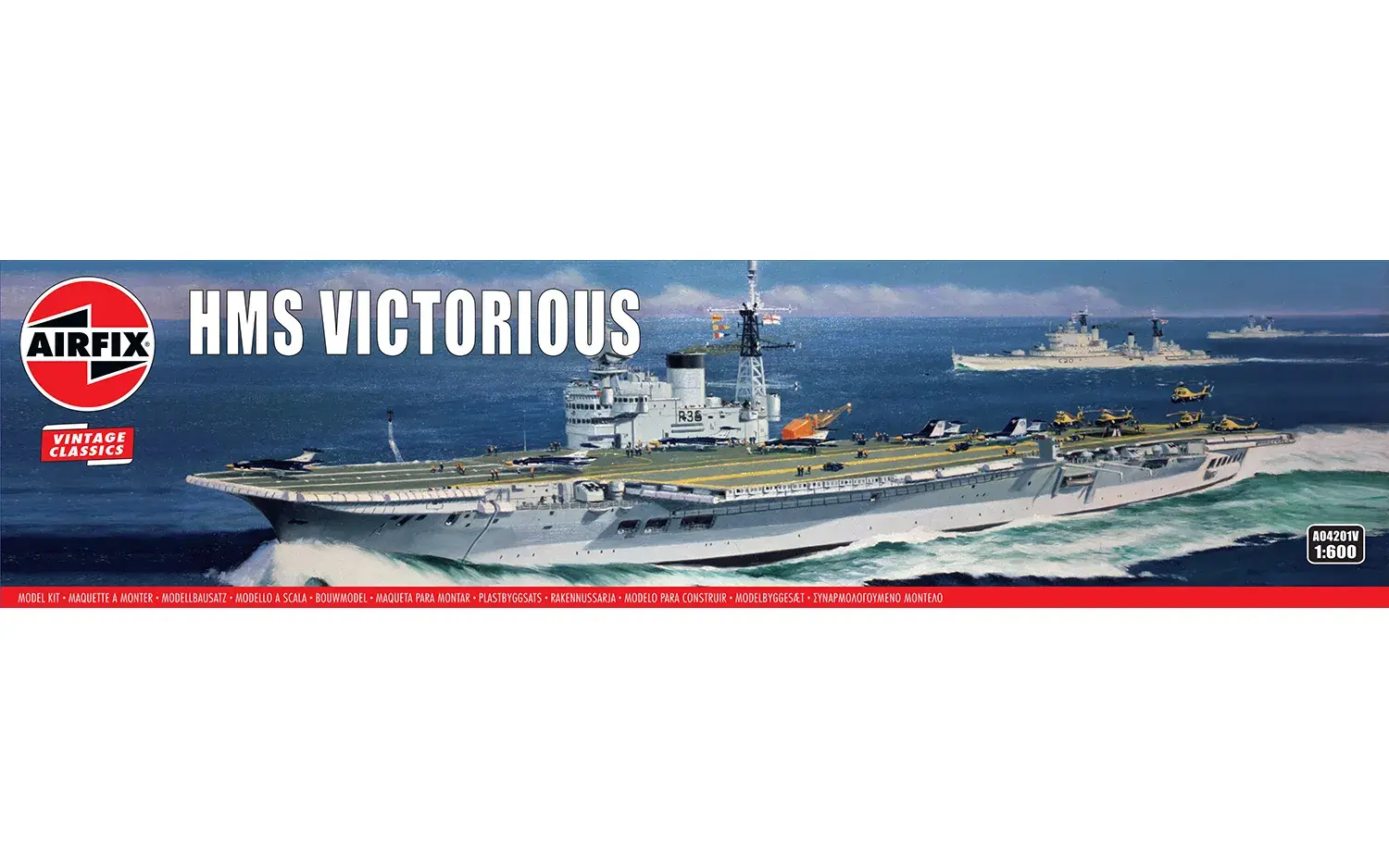 4201 1/600 HMS Victorious British Aircraft Carrier
