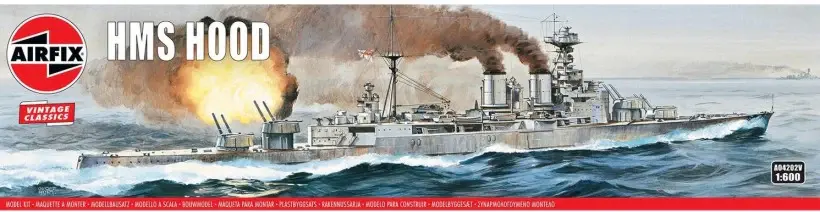 4202 1/600 HMS Hood Battleship