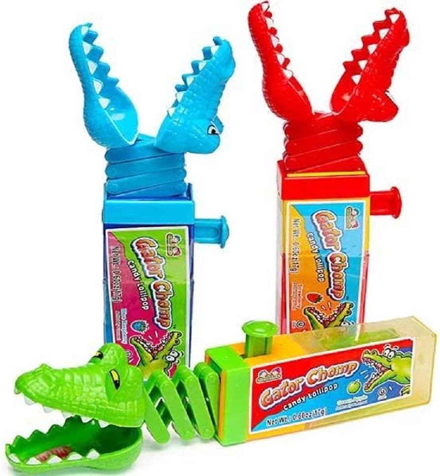 Gator Chomp Lollipops