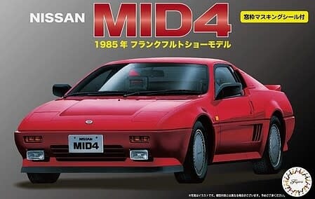 4718 1/24 Nissan MID4 Sports Car