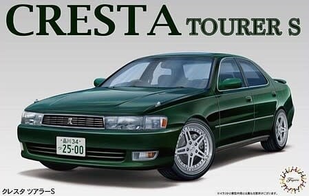 4758 1/24 Toyota Cresta Tourer S 4 Door Car