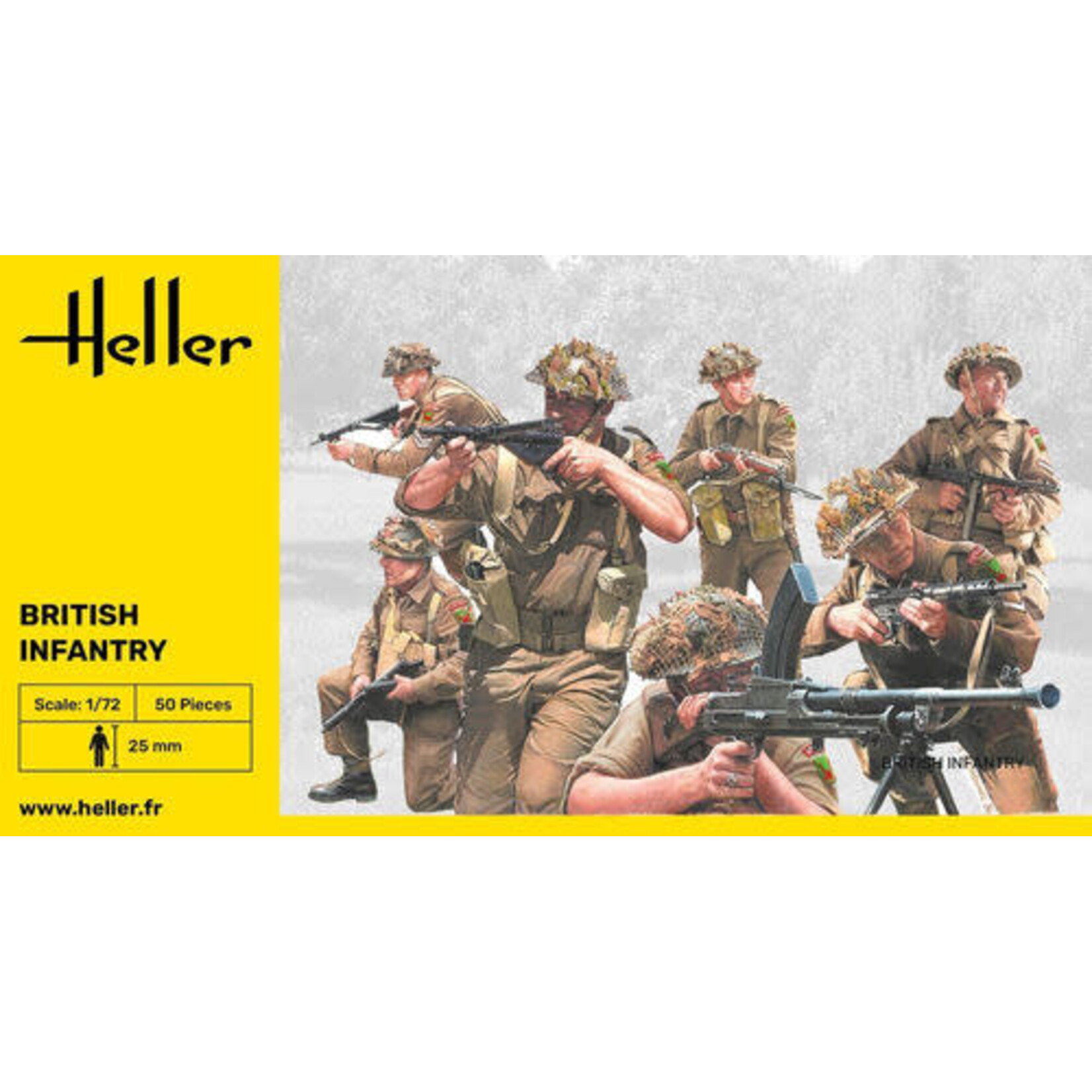 Heller 49604 1/72 British Infantry