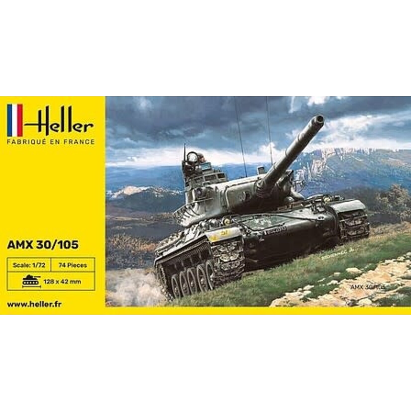 Heller 79899 1/72 AMX 30/105 French Tank
