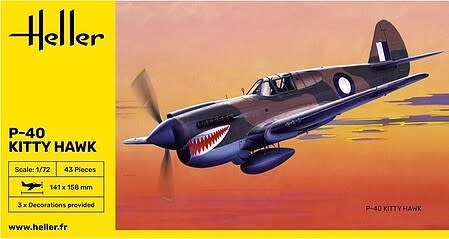 80266 1/72 P40E Kittyhawk Aircraft