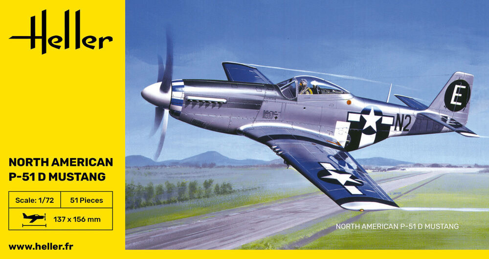 80268 1/72 P51D Mustang Fighter