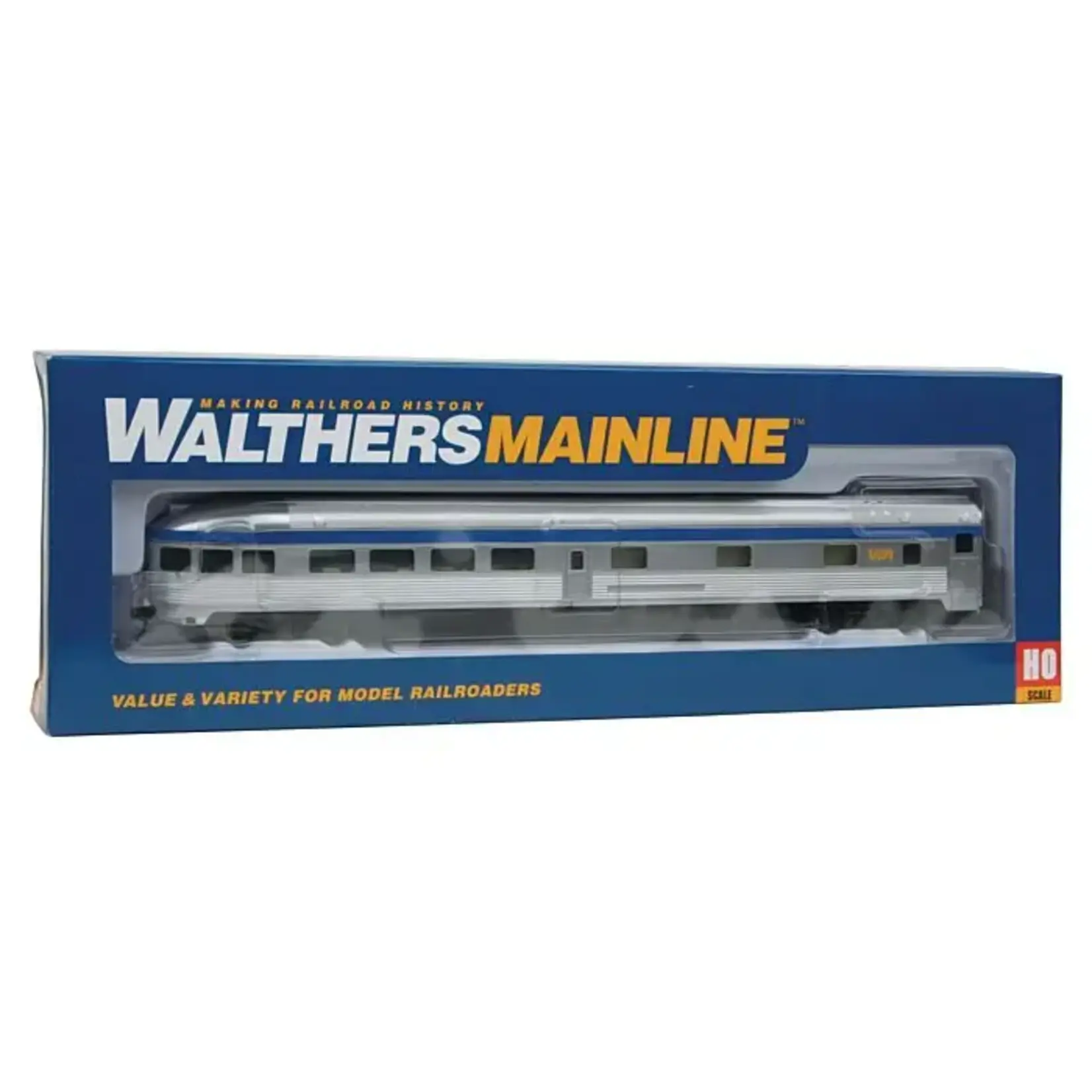 Walthers 91030359 HO 85' Budd Observation VIA