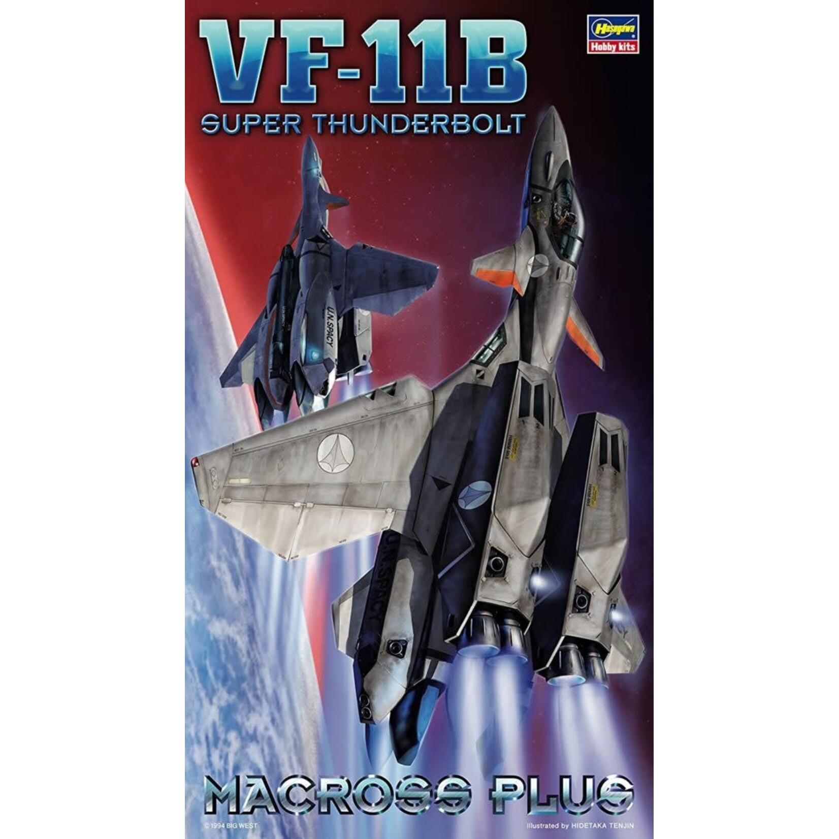 Hasegawa 65723 1/72 Macross Plus VF11B Super Thunderbolt Fighter Ltd