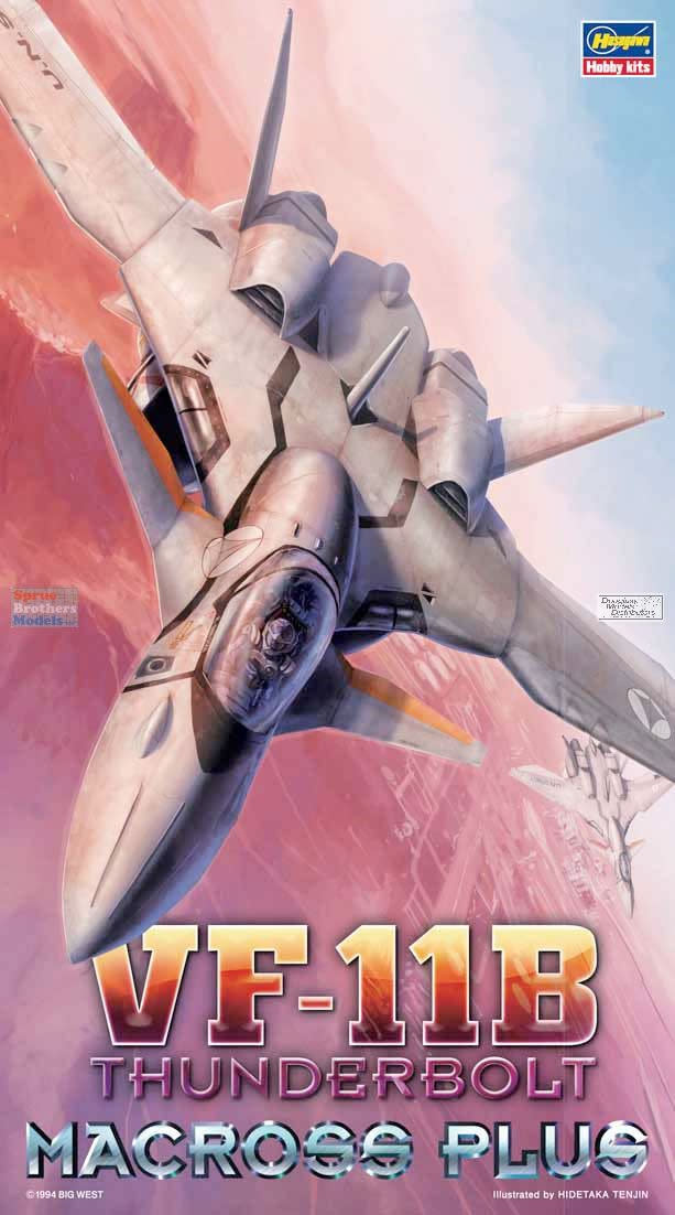 65722 1/72 Macross Plus VF11B Thunderbolt Fighter Ltd