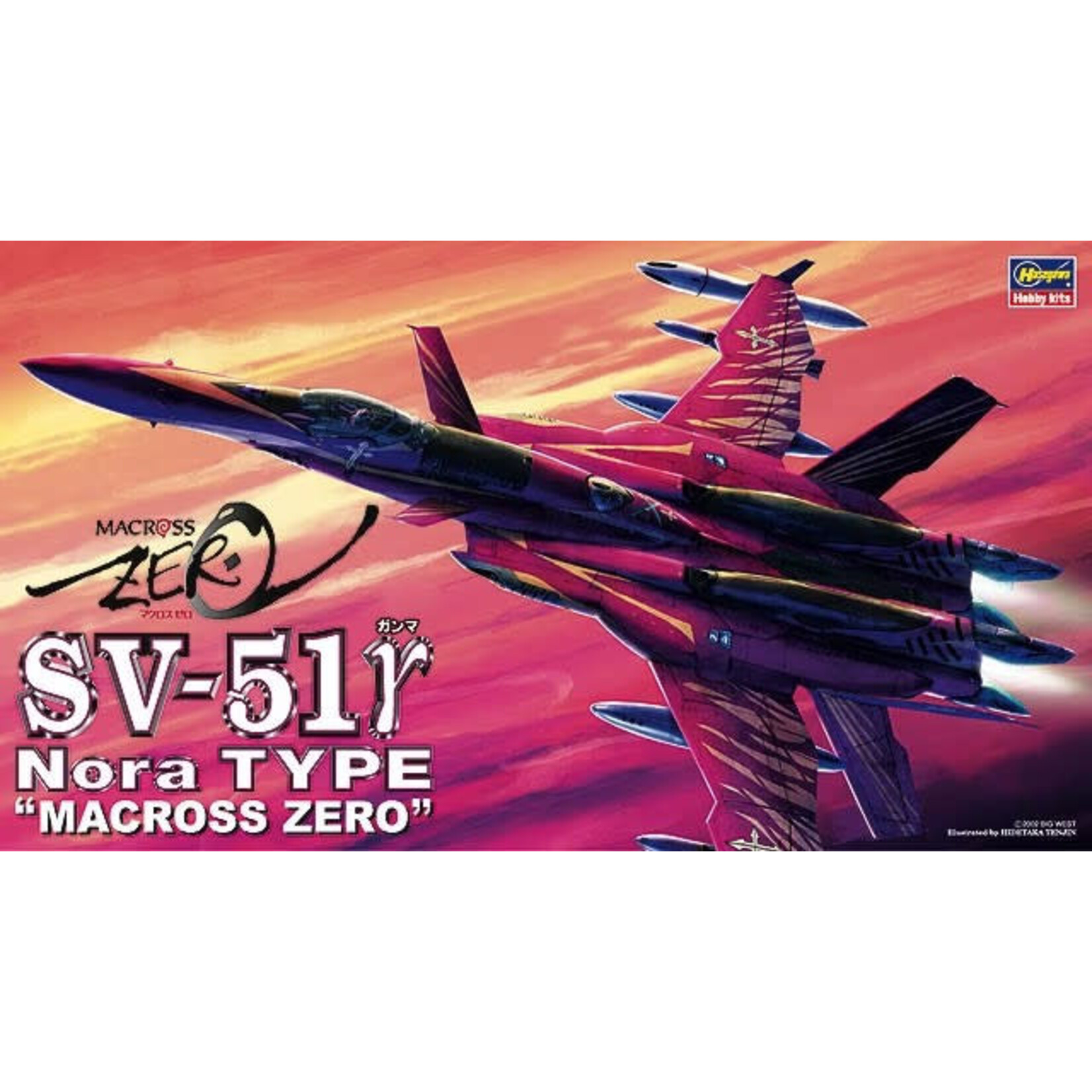 Hasegawa 65716 1/72 Macross Zero SV51y Nora Type Fighter