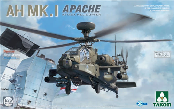 2604 1/35 AH MK I Apache Attack Helicopter