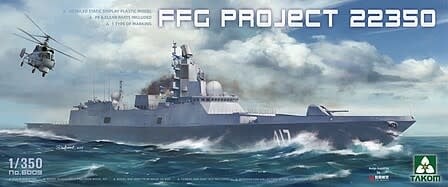 6009 1/350 Russian FFG Project 22350 Admiral Gorshkov Class Frigate