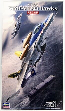 65785 1/72 Macross Zero VF0C VMFAT203 Hawks Fighter Ltd