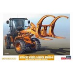 Hasegawa 66105 1/35 Hitachi ZW100-6 Log Grapple Wheel Loader Construction