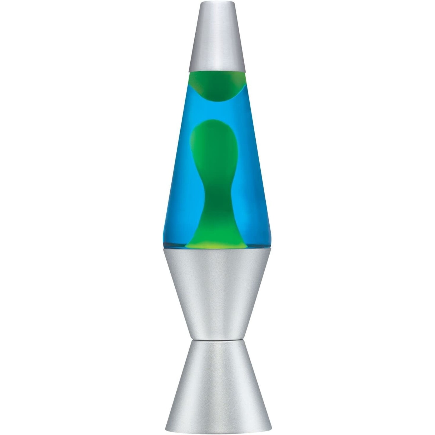 Schylling 2124 Lava Lamp Green-Blue-Silver 14.5"