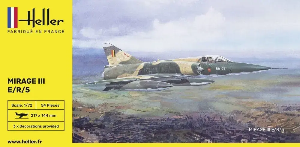 80323 1/72 Mirage III E/R/5 Fighter