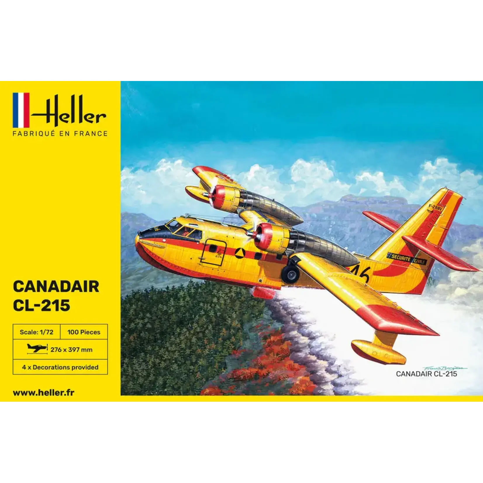 Heller 80373 1/72 Canadair CL215 Aircraft