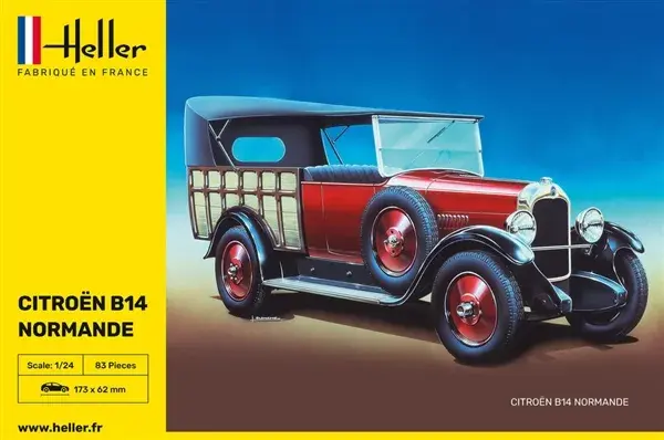 80729 1/24 Citroen B14 Normande Car