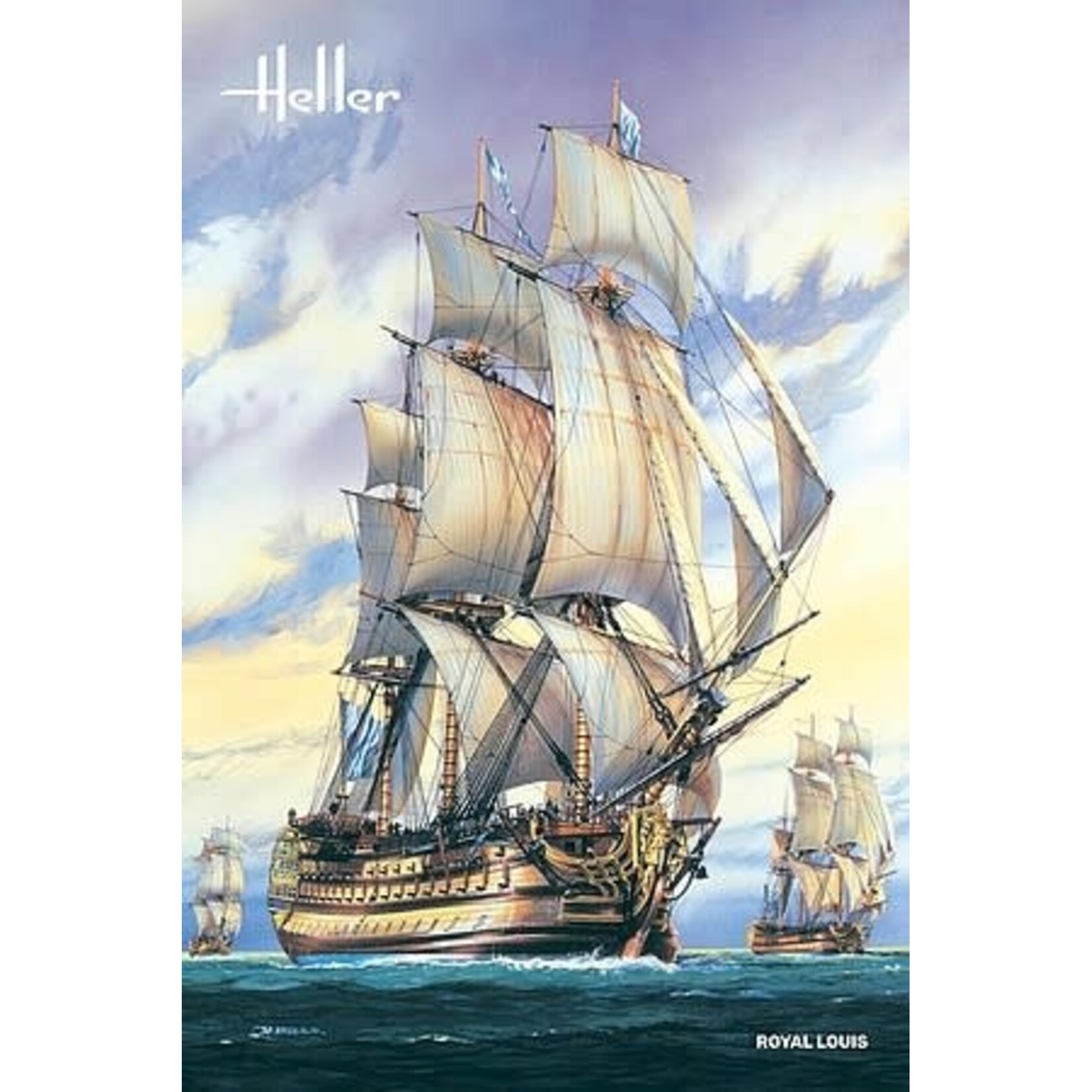 Heller 80892 1/200 Le Royal Louis Sailing Ship