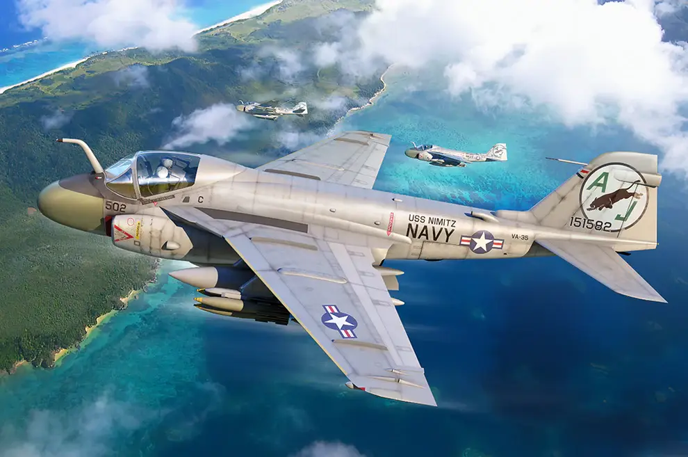 1641 1/72 A6E Intruder Aircraft