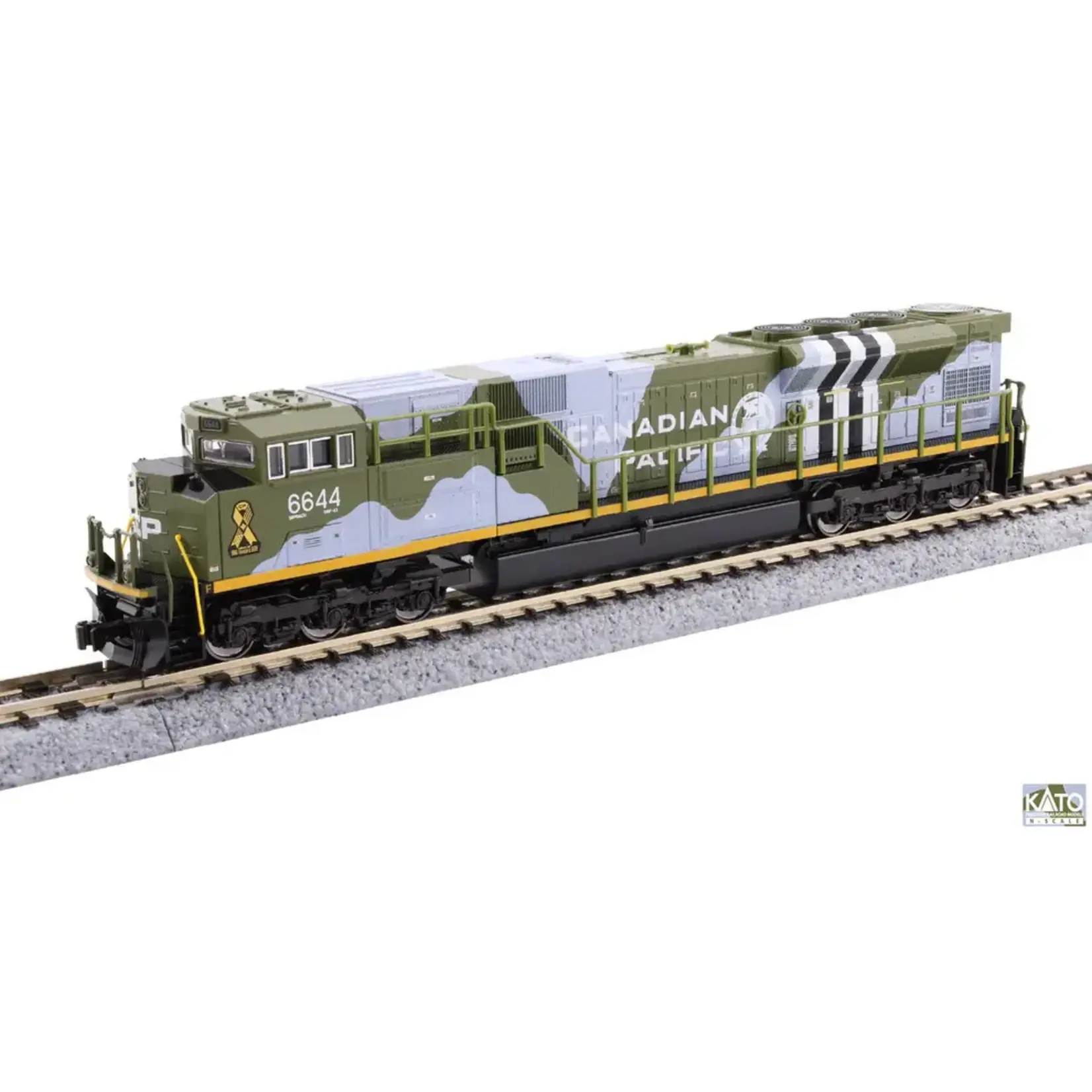 Kato 1768540 N SD70ACu CP Military Heritage