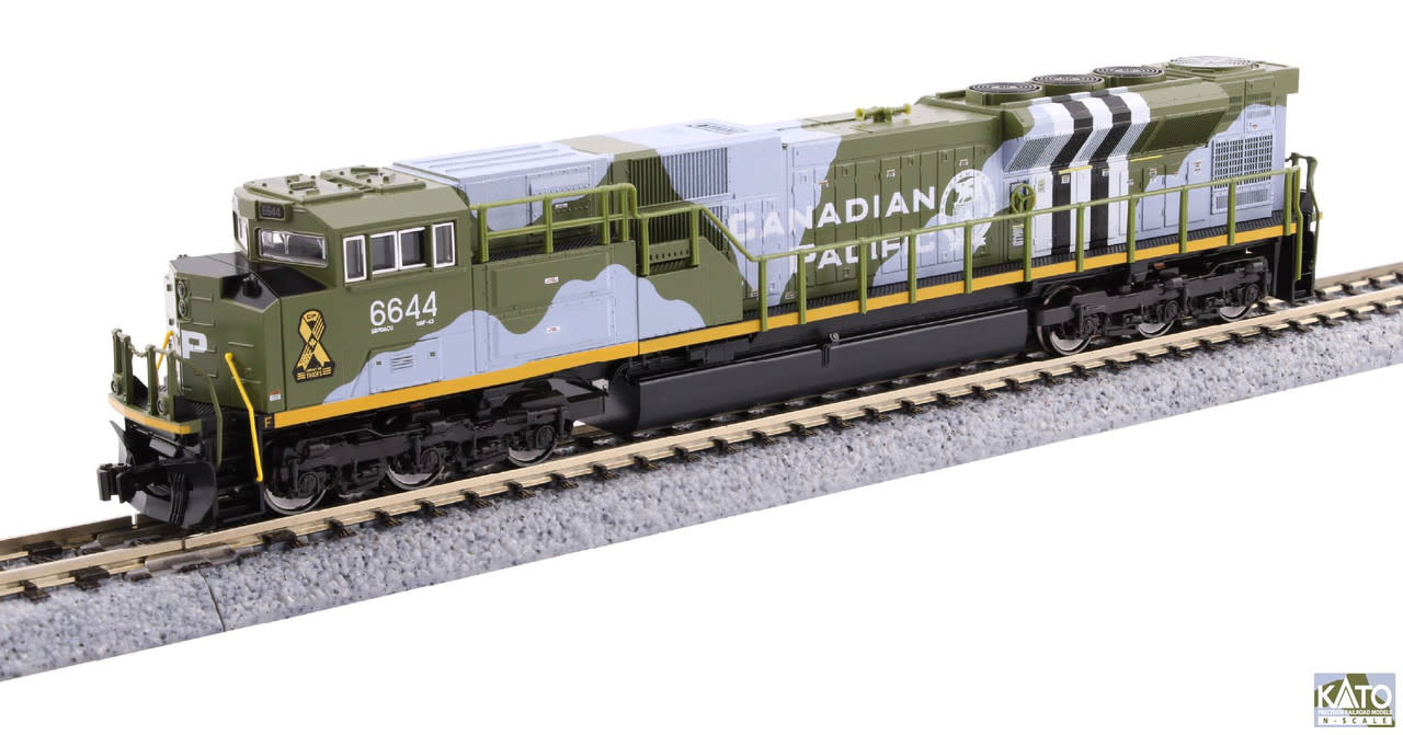 1768540DCC N SD70ACu CP Military Heritage