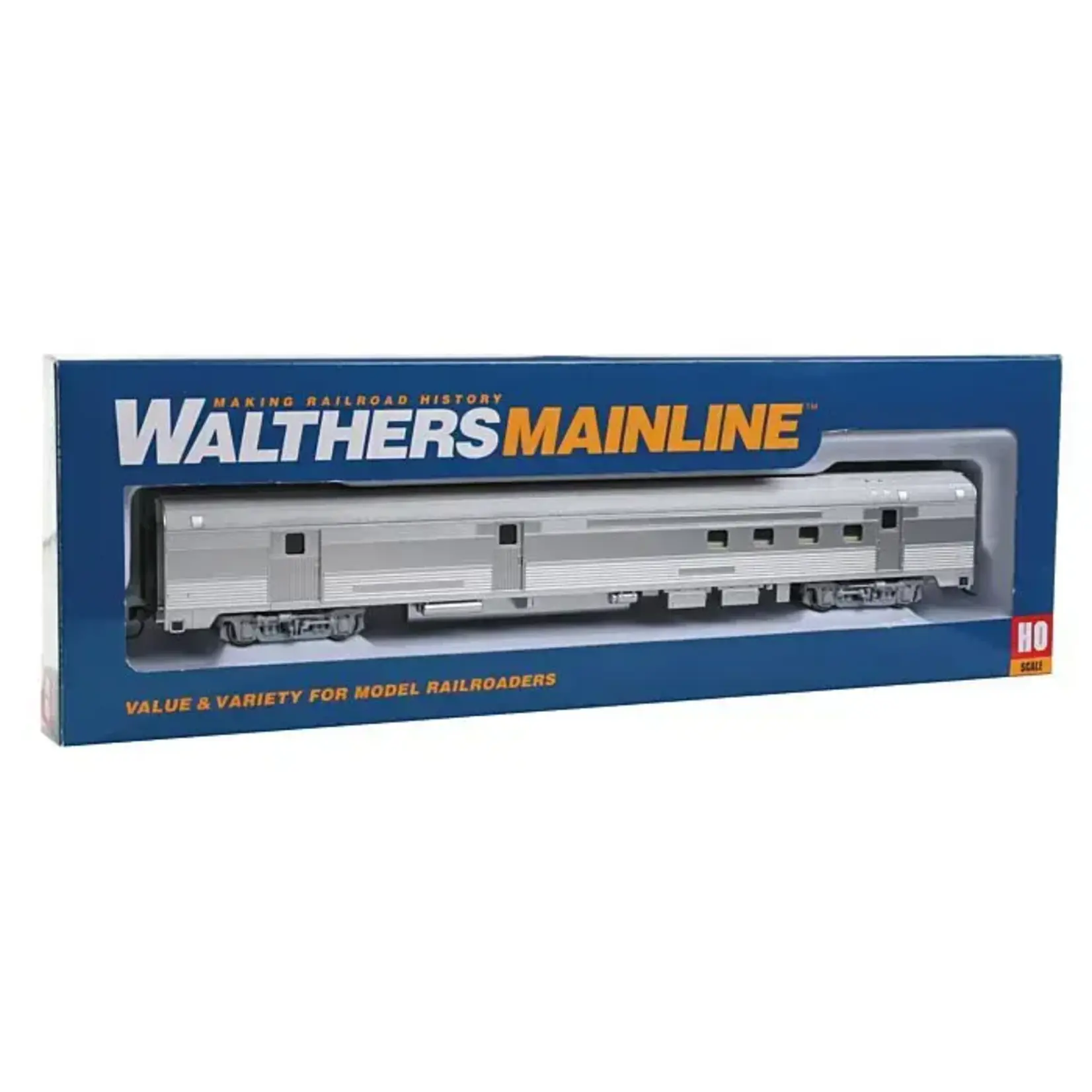 Walthers 91030300 HO 85' Budd Bag RPO Unlettered
