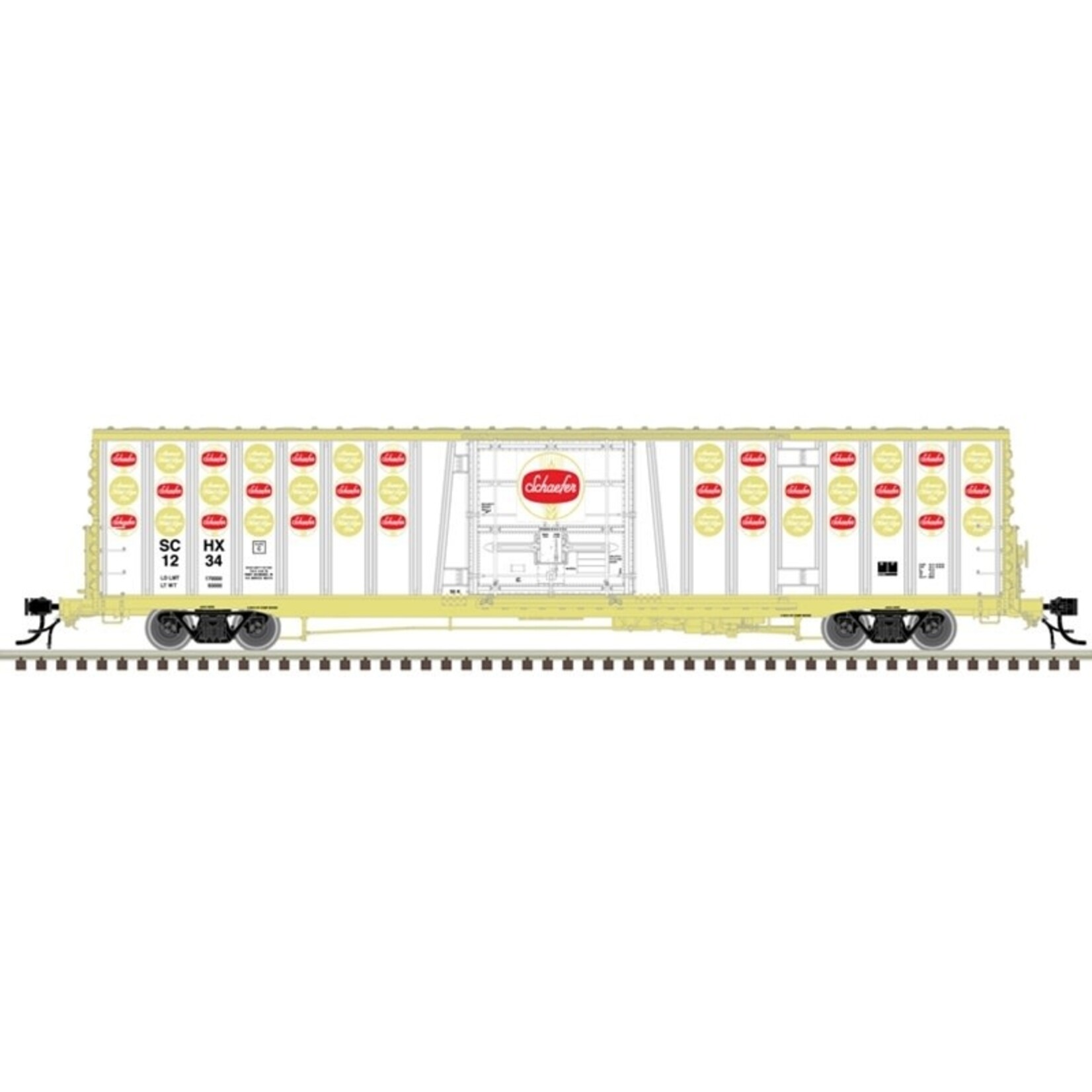 Atlas 50006529 HO BX-177 Box Shaefer 5086