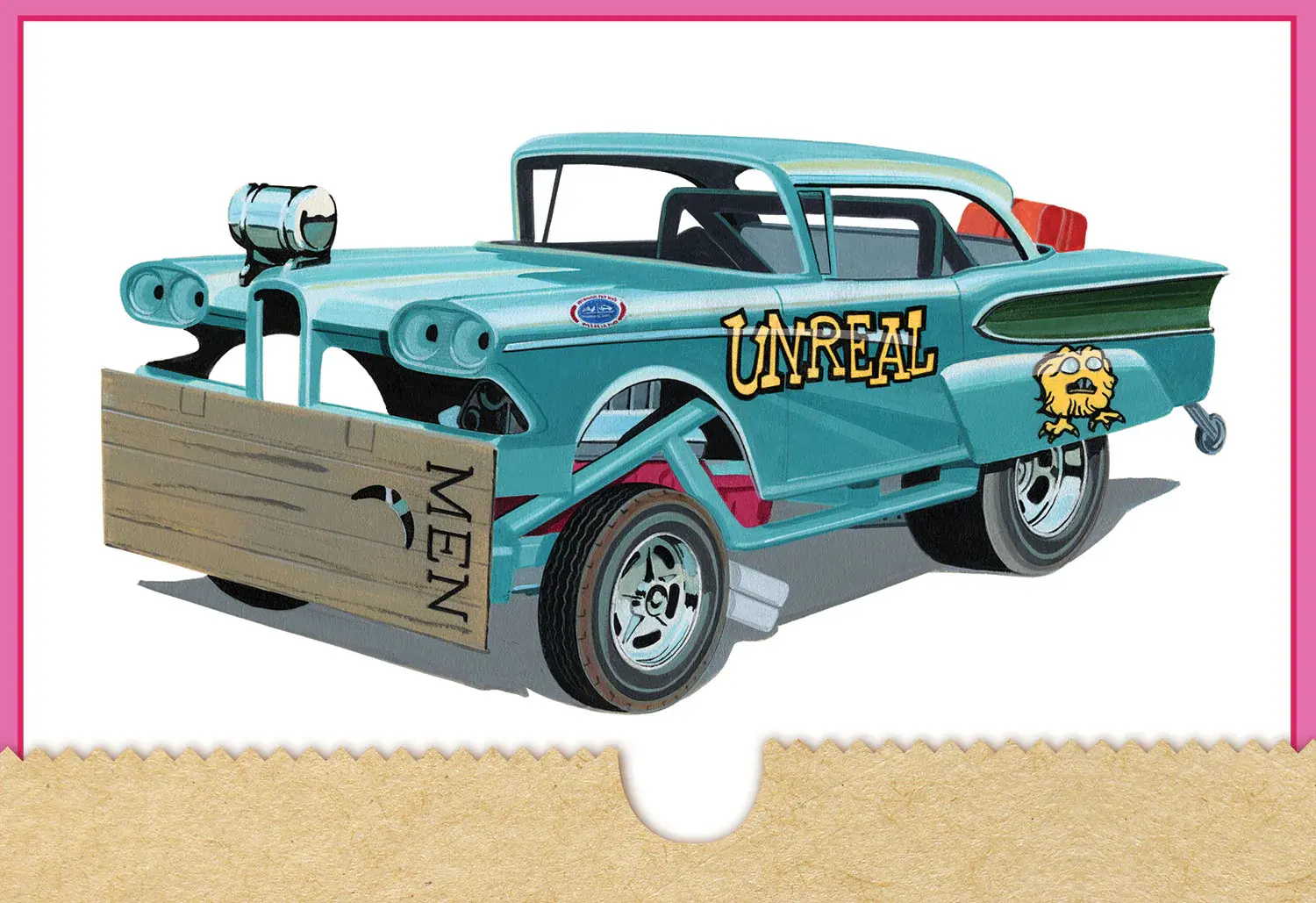 1321 1958 Edsel AWB Funny Car