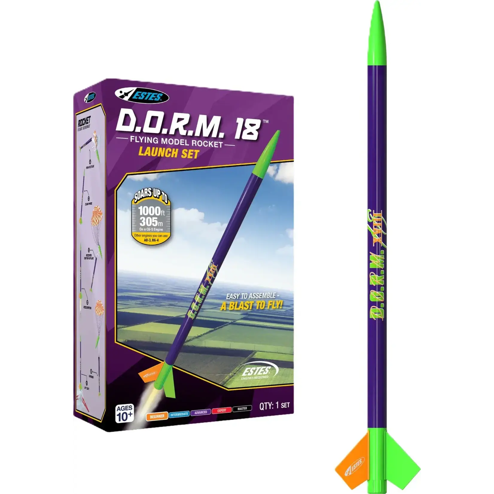 Estes 3237 Dorm 18 Launch Set