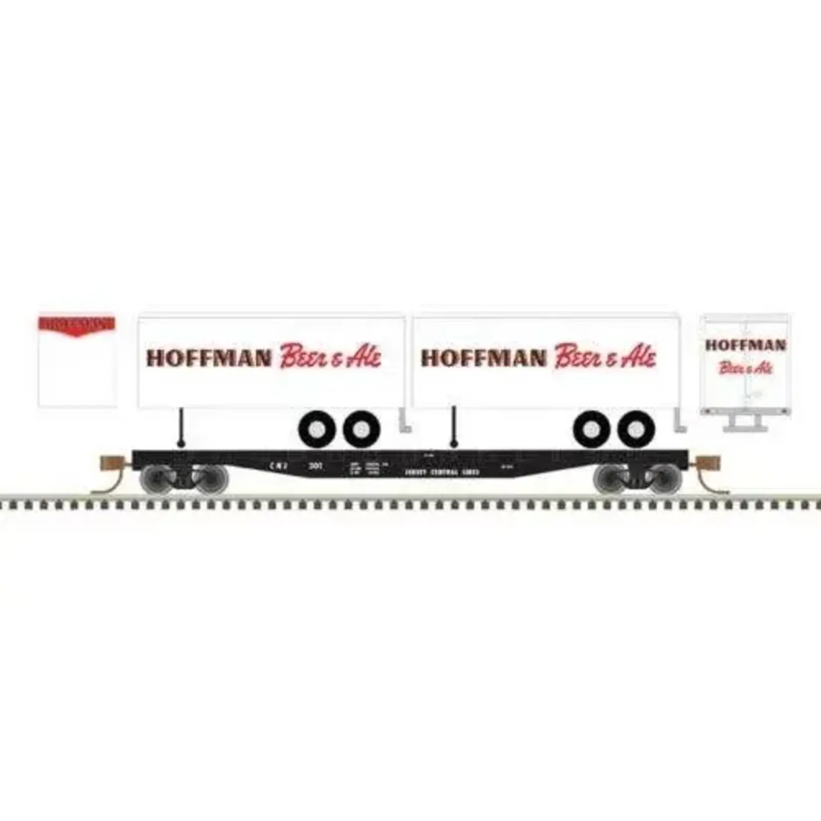 Atlas 50006508 N 50' Flat with 2 Trailer 307