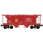 Ready Made Trains 86309 O 2 Bay Covered Hopper Atomic