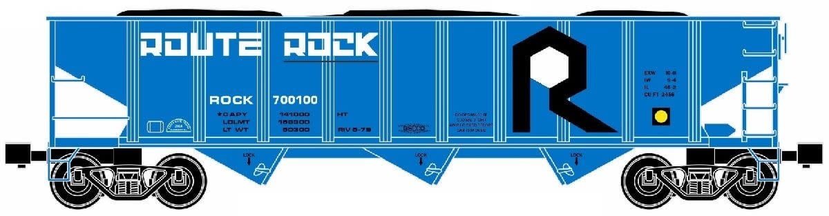 66240 O 3 Bay Hopper RI