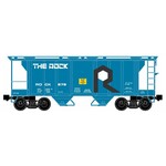 Ready Made Trains 86340 O 2 Bay Covered Hopper The Rock