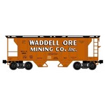 Ready Made Trains 86386 O 2 Bay Covered Hopper Waddell