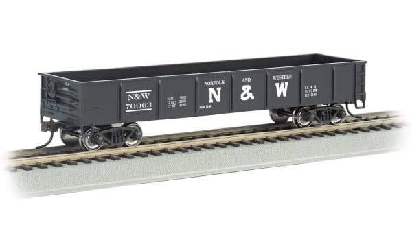 17207 HO 40' Gondola N&W #70063