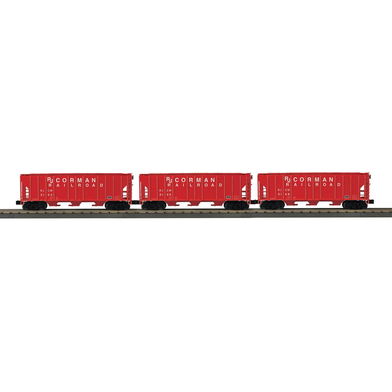 Ready Made Trains 6629921 O RJ Corman 3 Bay Hopper