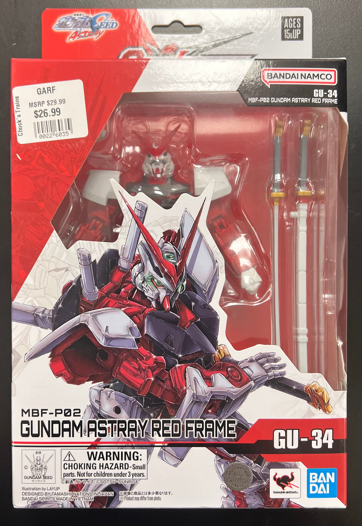 Gundam Astray Red Frame Figure