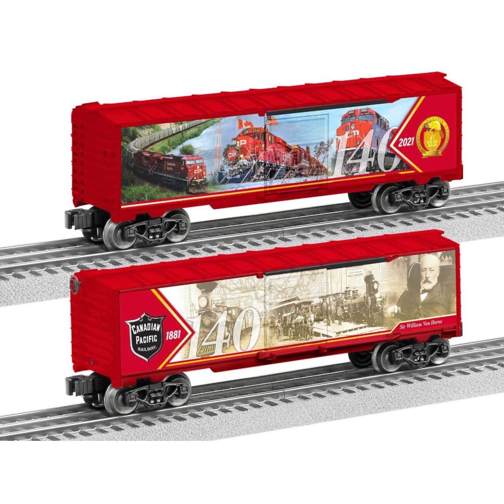 Lionel 2138030 O USA CP 140th Anniv Boxcar