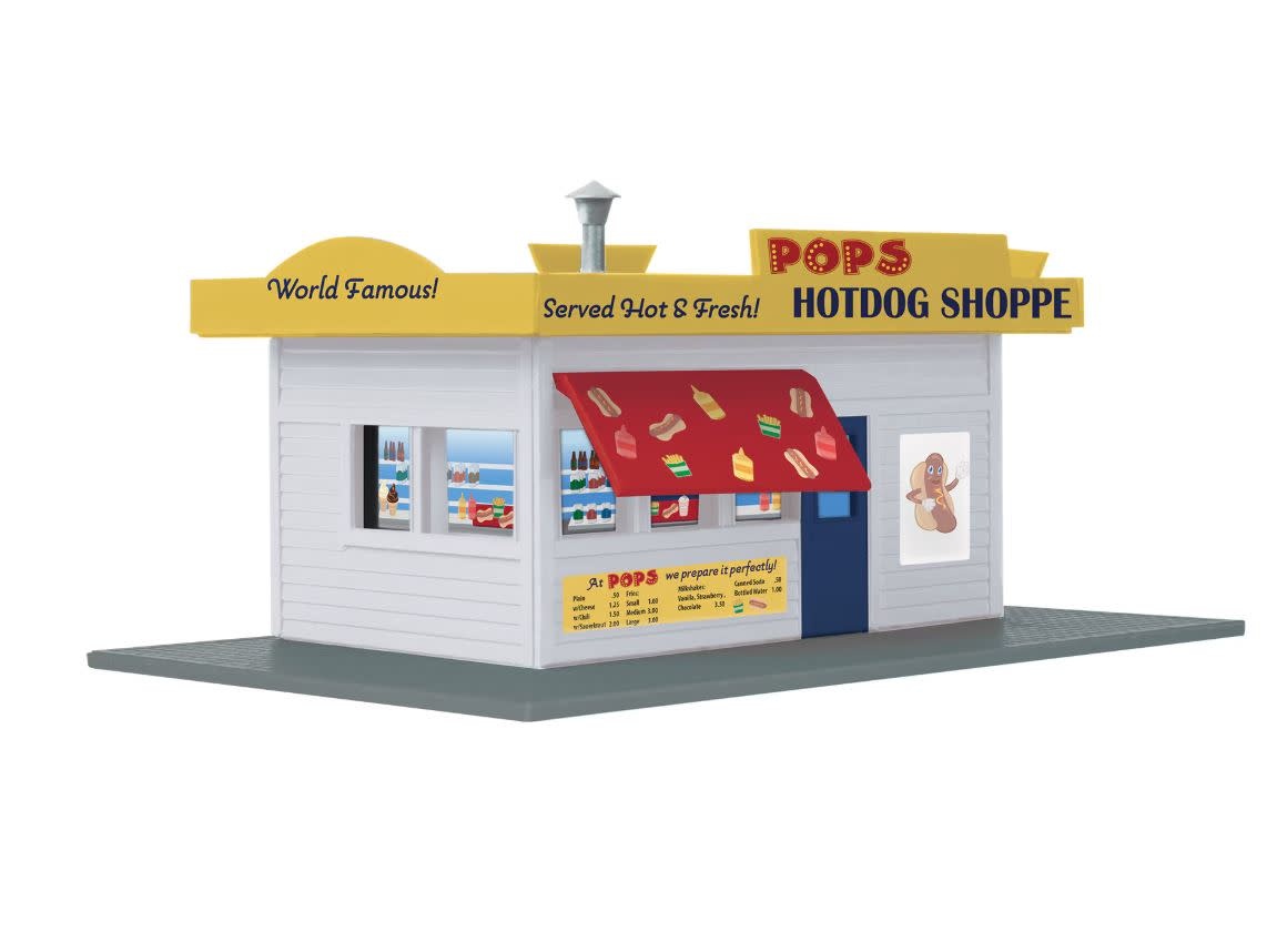 2167020 HO Pops Hot Dog Shoppe Kit