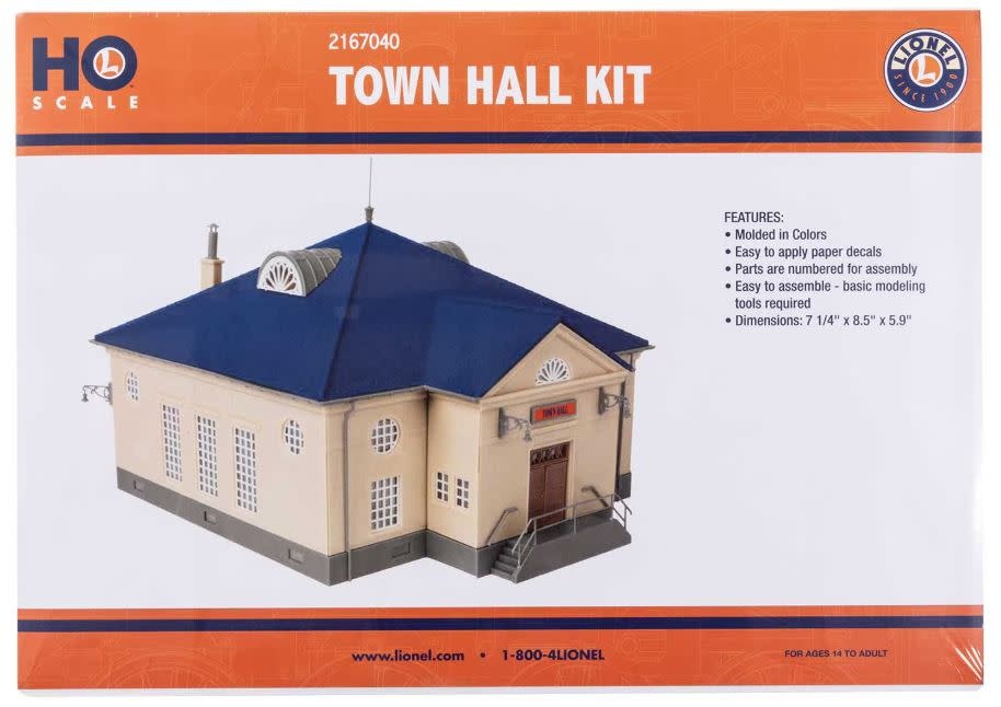 2167040 HO Town Hall Kit