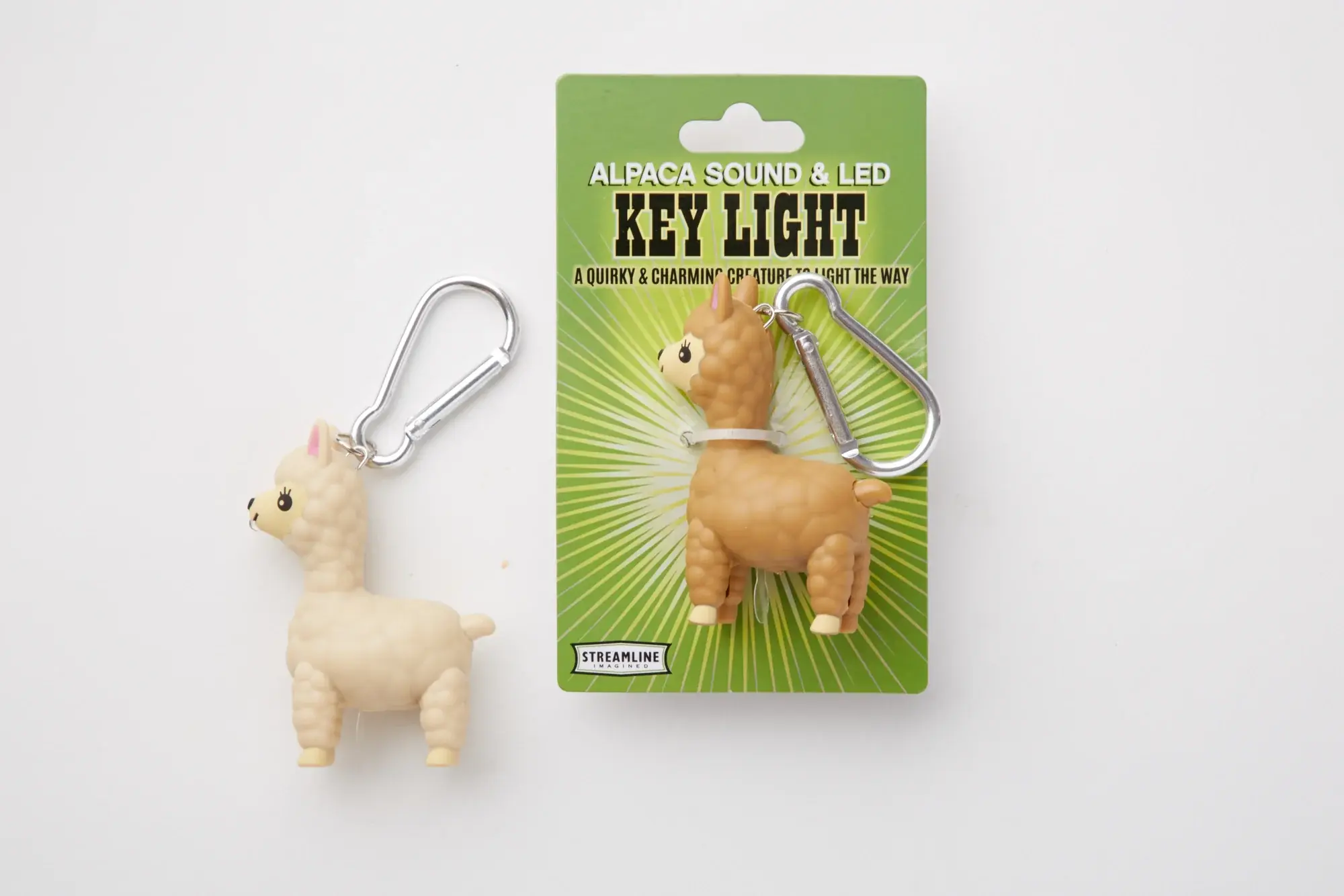 Llama Key Ring w/ Sound and Light