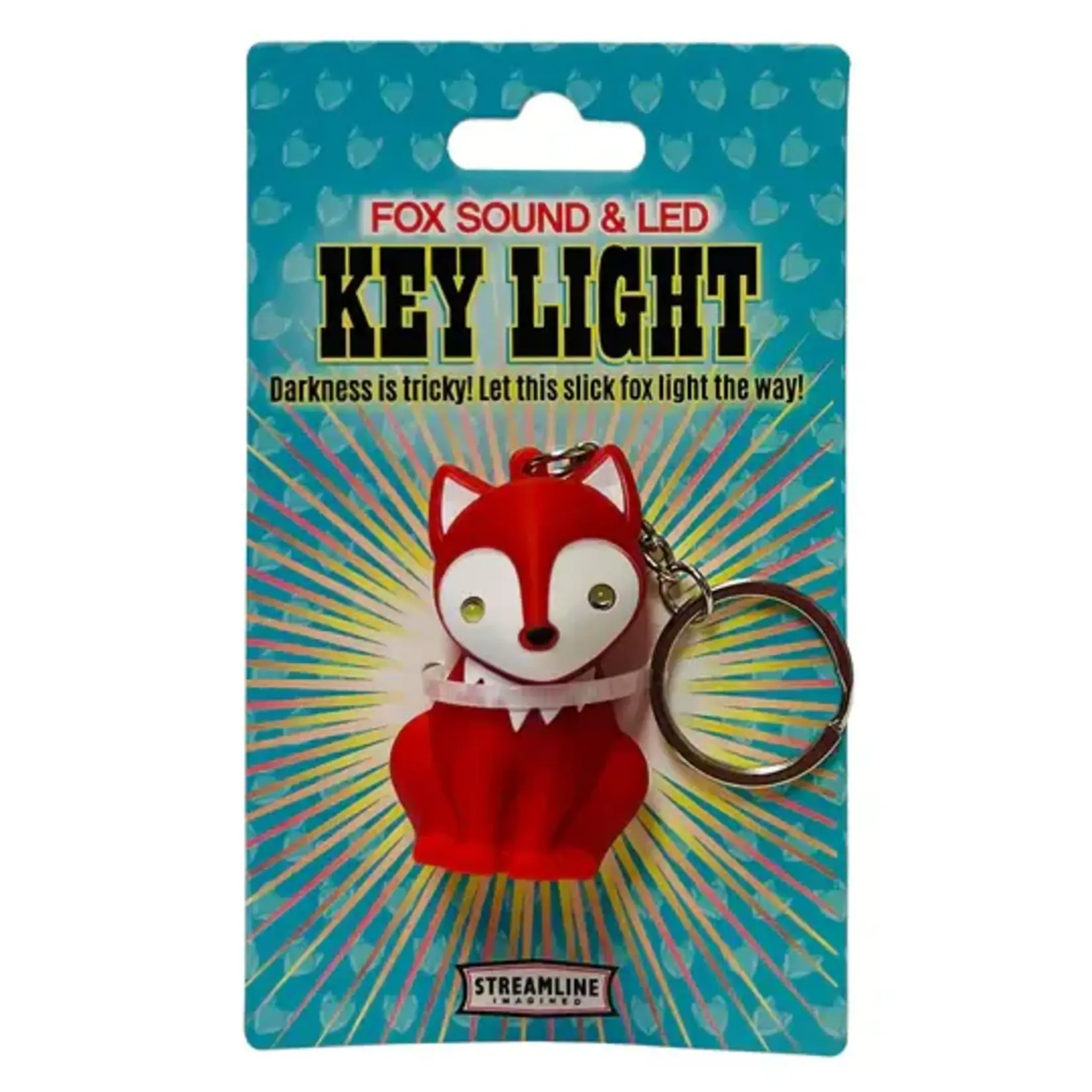 Streamline Imagined Fox Key Ring w/ Sound and Light