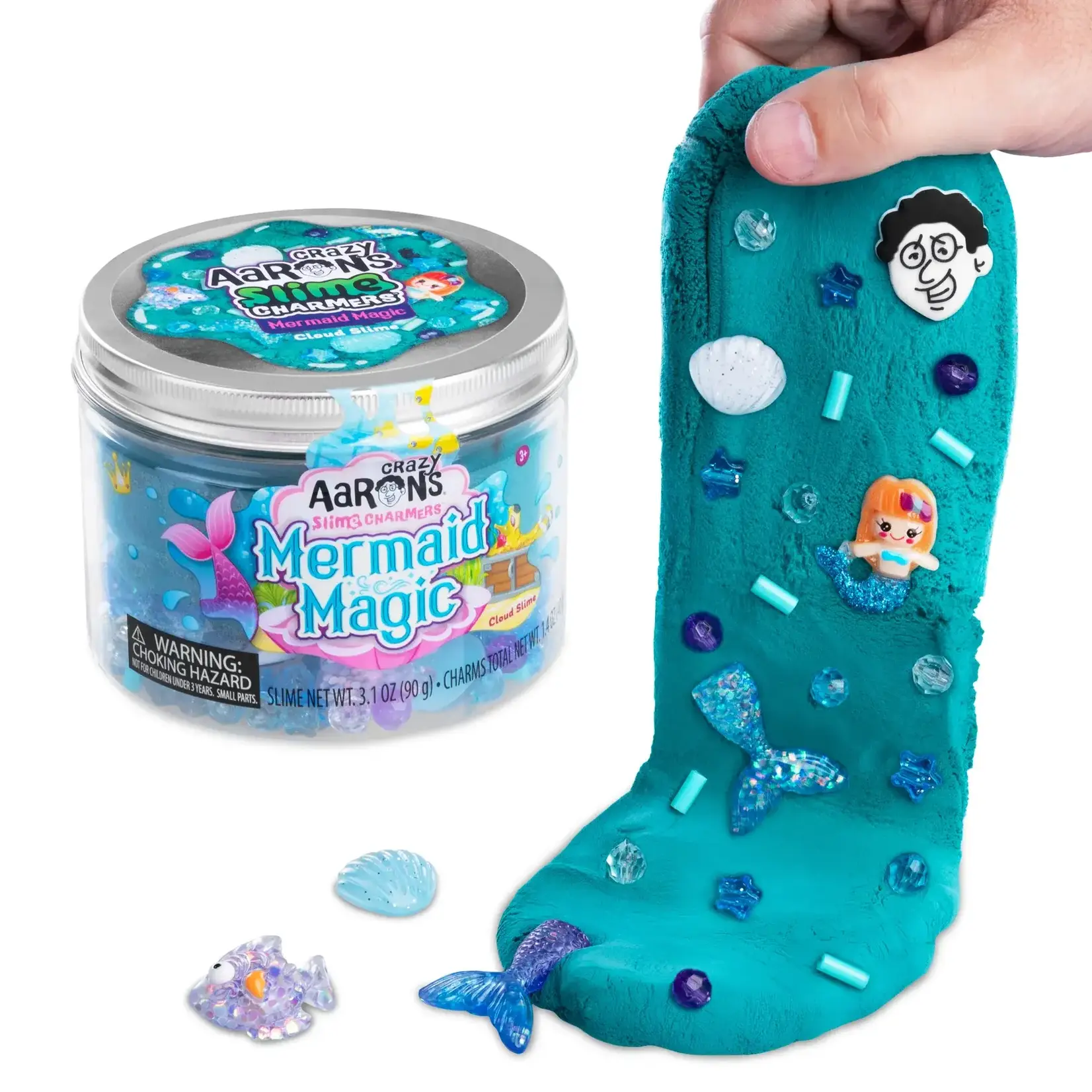 Crazy Aarons SLM011 Mermaid Magic Slime Charmers
