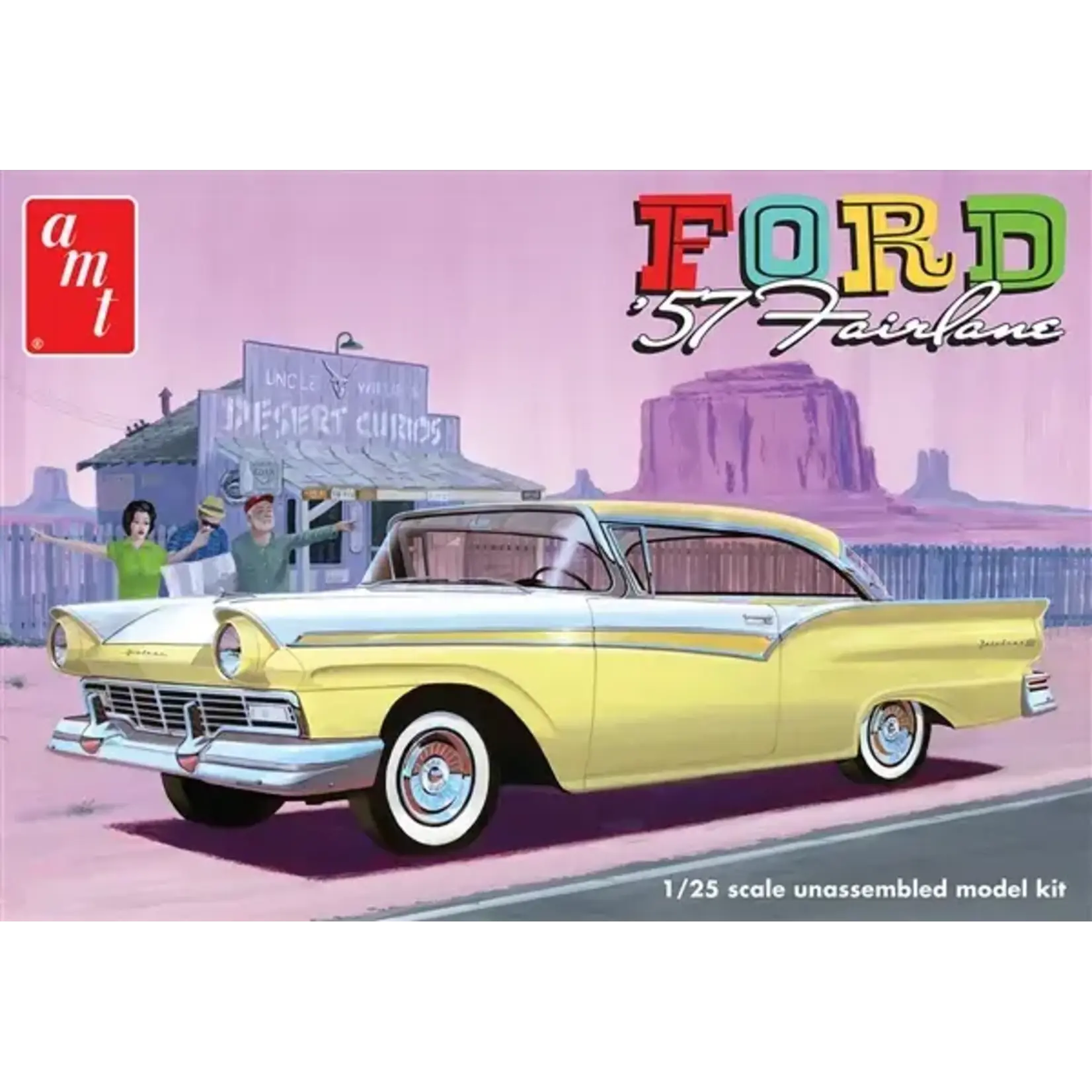 AMT 1533 1957 Ford Fairlane Hardtop