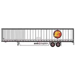 Train Worx 4539404 53' Dry Van Trailer ESTES #4