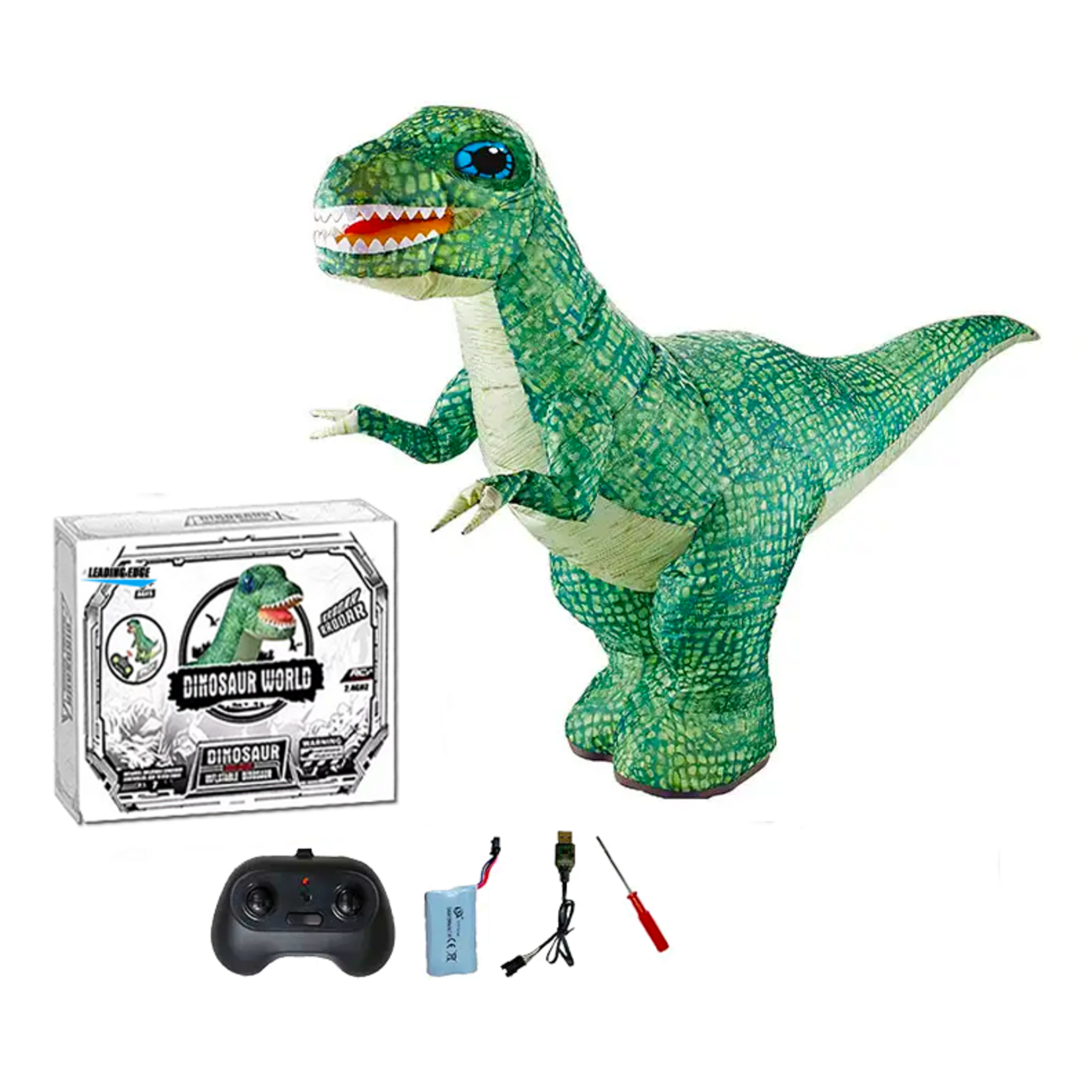 Leading Edge Inflatable RC Dinosaur Green