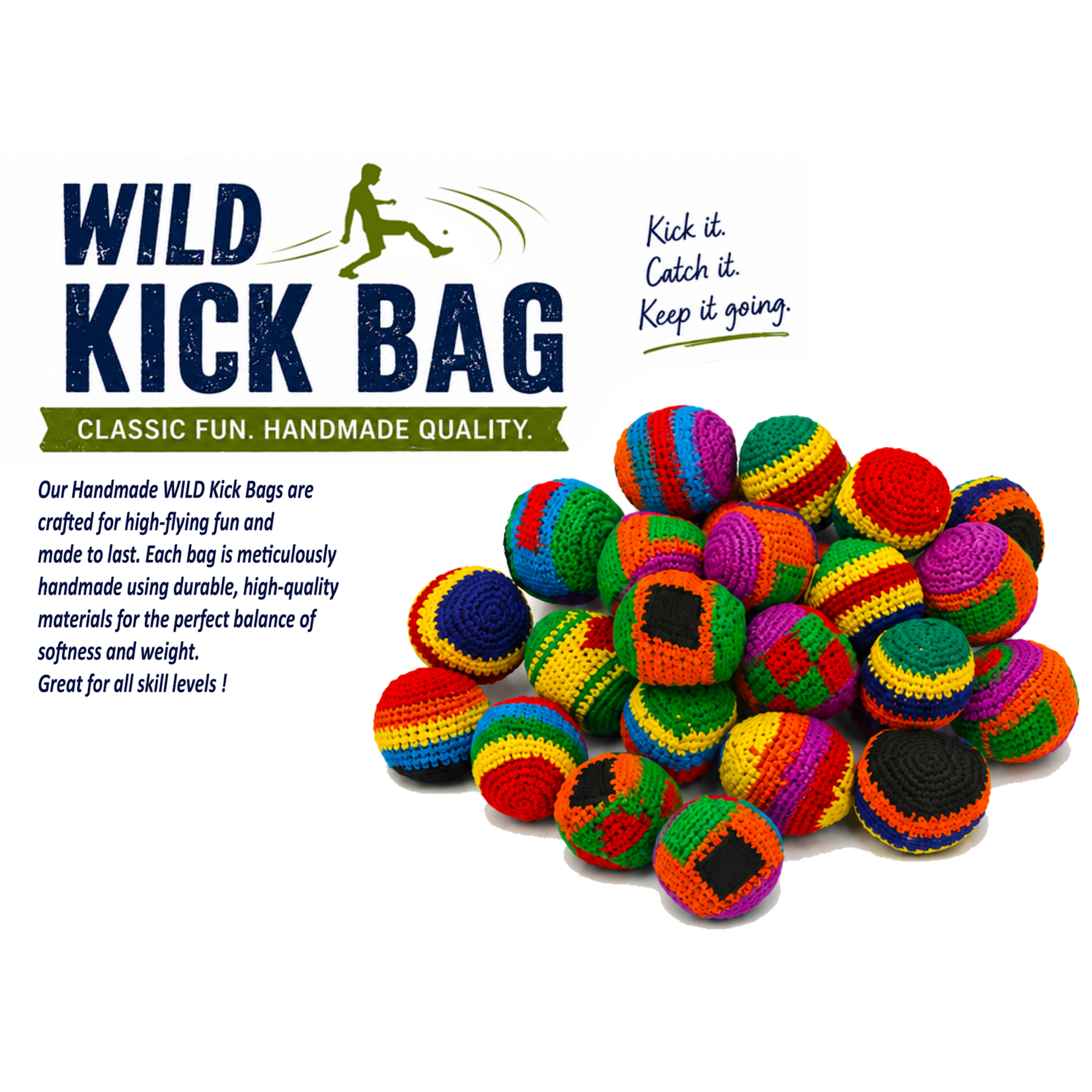 Wild Kick Bag - 1 Hacky Sack